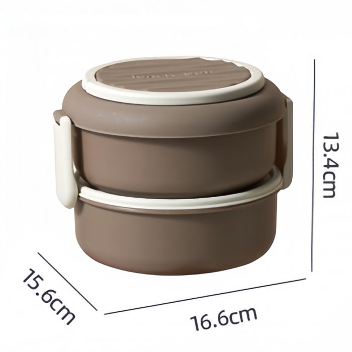 Cutie alimentara pentru pranz 1200 ml SHYE-6428maro [2]