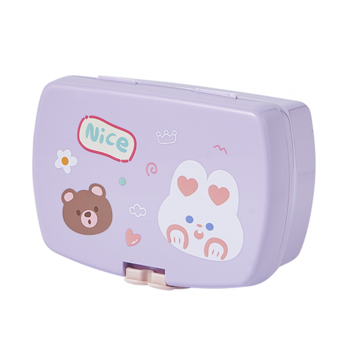 Cutie alimentara pentru pranz 650 ml SHYE-6807mov [1]