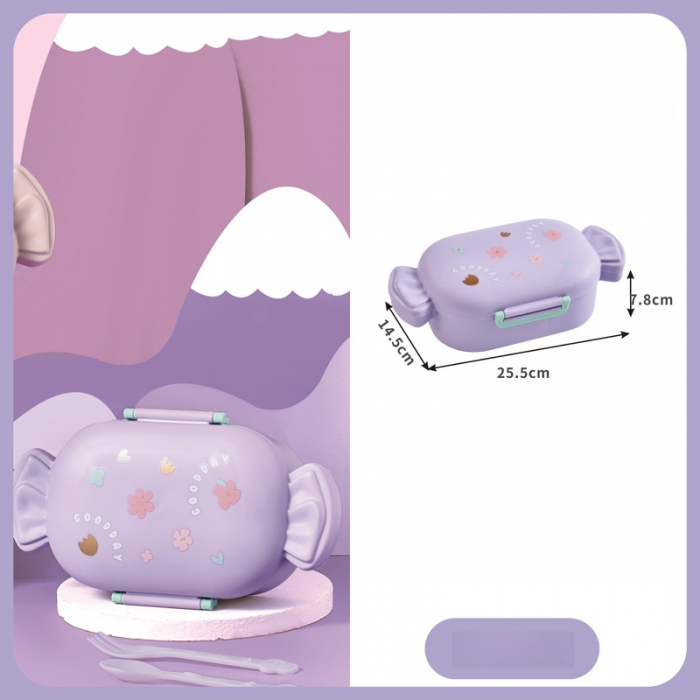 Cutie alimentara pentru pranz 1000 ml SHYE-6718mov [3]