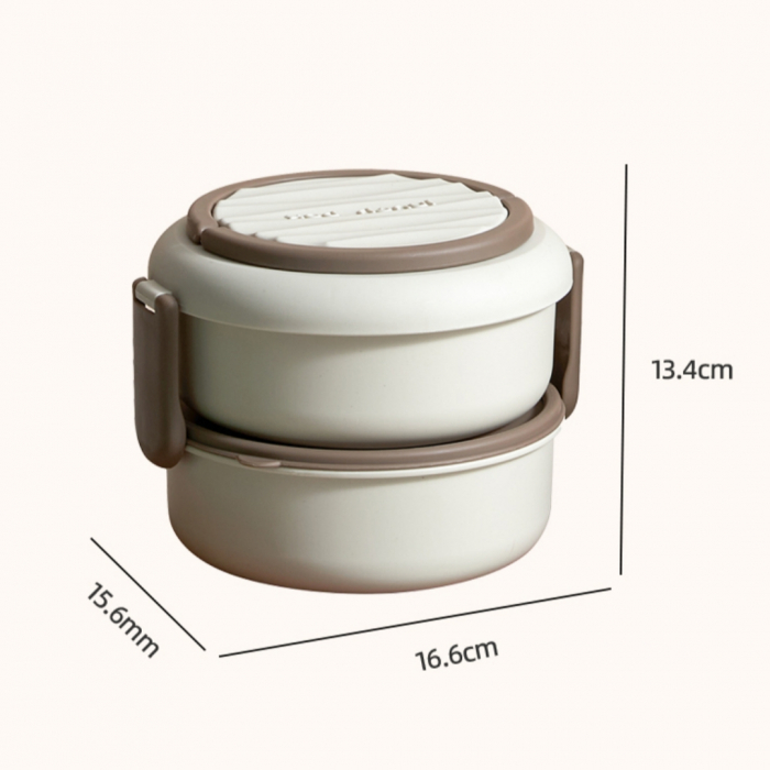 Cutie alimentara pentru pranz 1200 ml SHYE-6428crem [2]