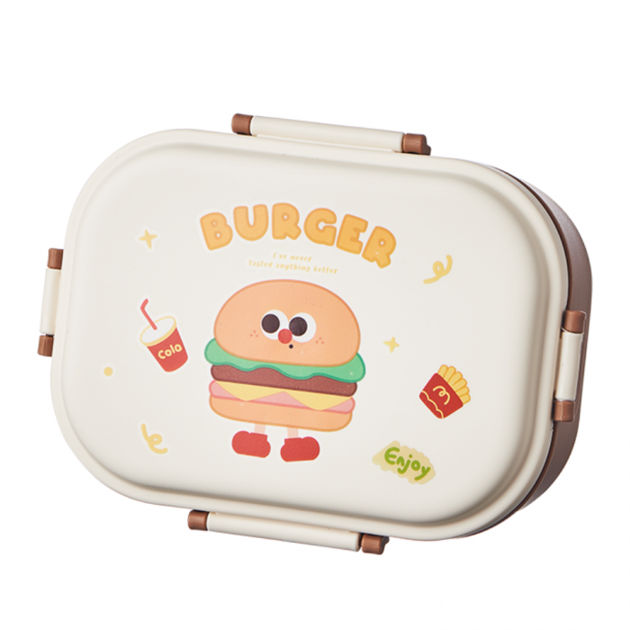 Cutie alimentara pentru pranz 1200 ml SHYE-6885maro [1]