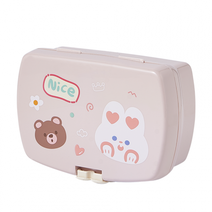 Cutie alimentara pentru pranz 650 ml SHYE-6807roz [1]