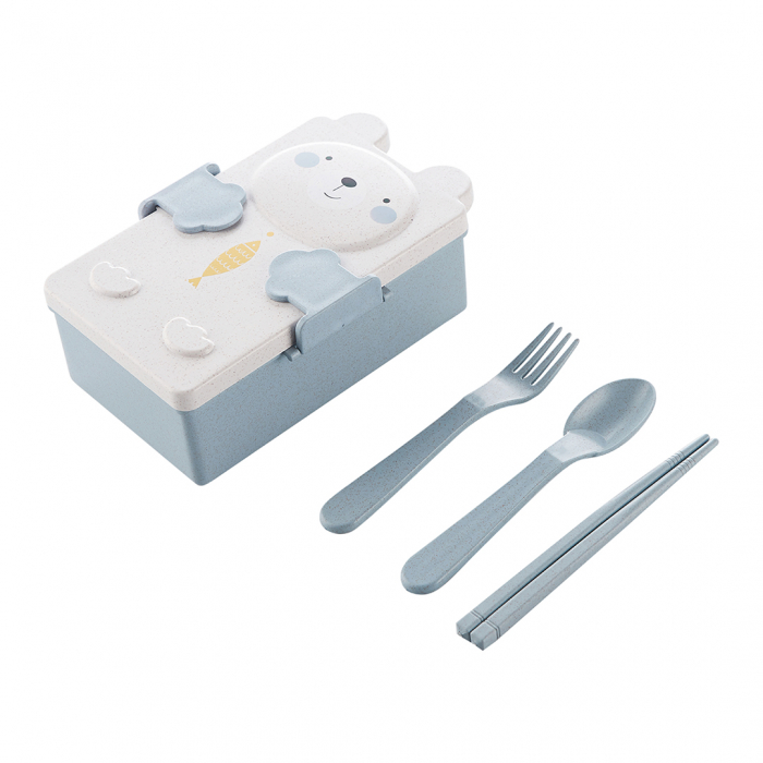 Cutie alimentara pentru pranz 800 ml SHYE-6209albastru [1]