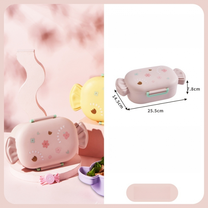 Cutie alimentara pentru pranz 1000 ml SHYE-6718roz [4]