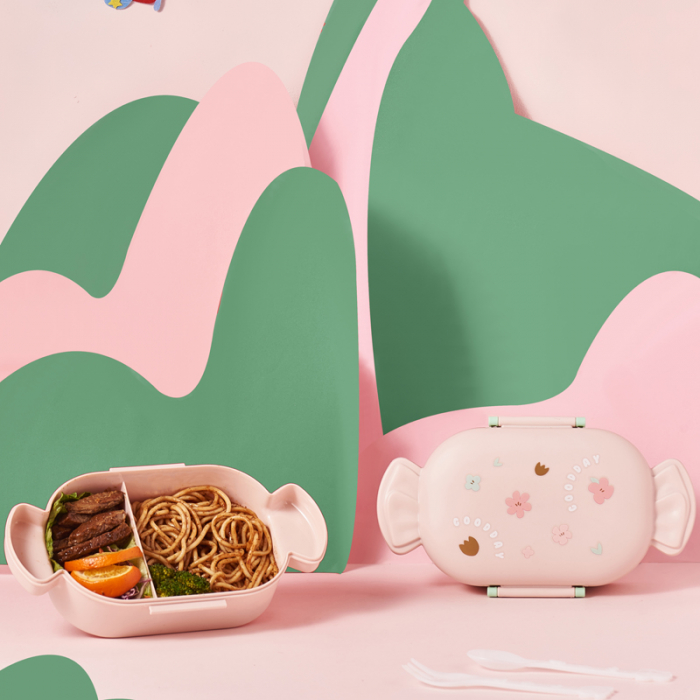 Cutie alimentara pentru pranz 1000 ml SHYE-6718roz [2]
