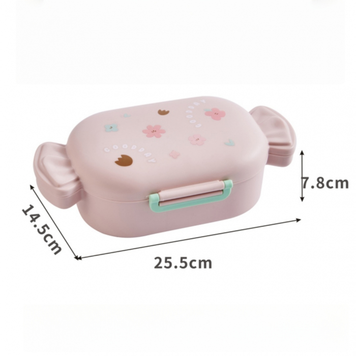 Cutie alimentara pentru pranz 1000 ml SHYE-6718roz [3]