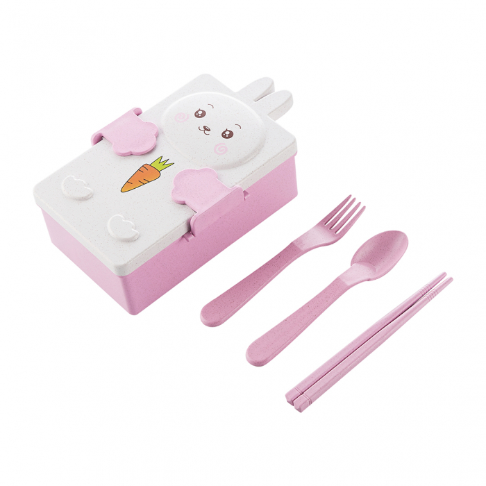 Cutie alimentara pentru pranz 800 ml SHYE-6209roz [1]