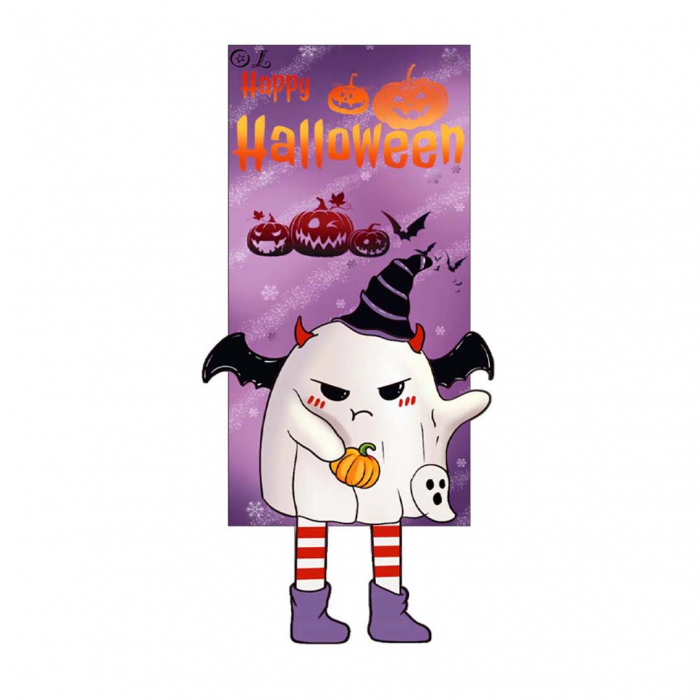 Decoratiune usa/perete pentru Halloween '  Fantoma haioasa ' 40 x 110 cm 6220-22 [1]