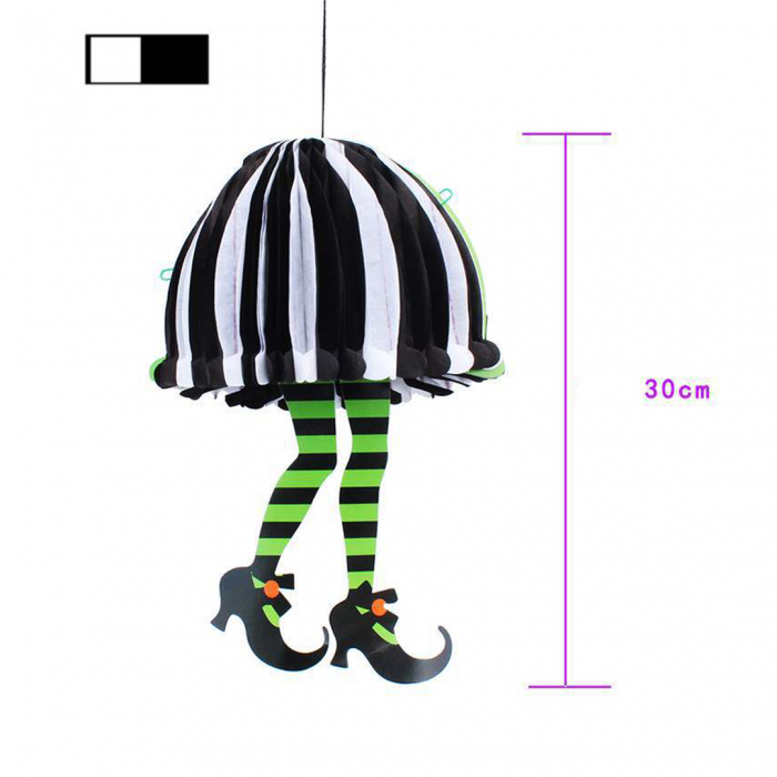 Decoratiune Eventy pentru Halloween picioare vrajitoare set 3 buc B1-1118-7/8/9 [10]