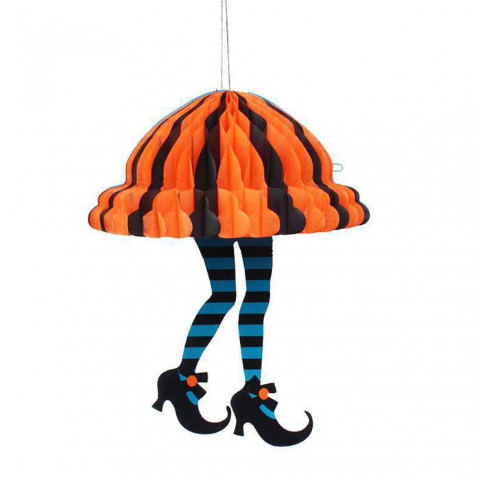 Decoratiune Eventy pentru Halloween picioare vrajitoare set 3 buc B1-1118-7/8/9 [4]