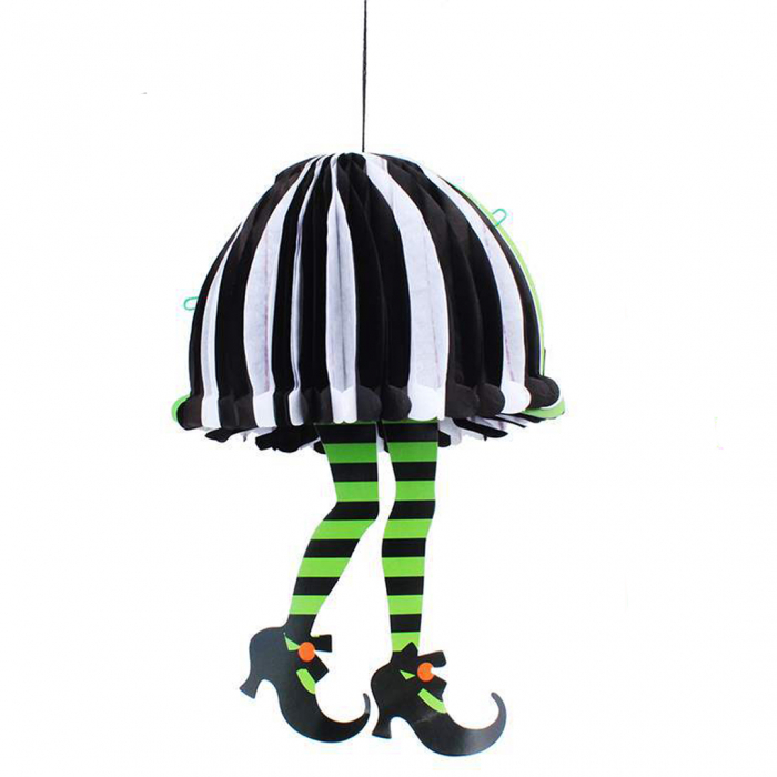 Decoratiune Eventy pentru Halloween picioare vrajitoare set 3 buc B1-1118-7/8/9 [9]