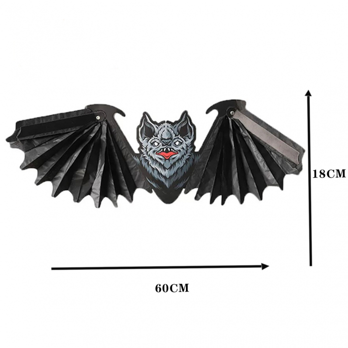 Decoratiune Eventy pentru Halloween, liliac 60CM B1-1118-14 [3]
