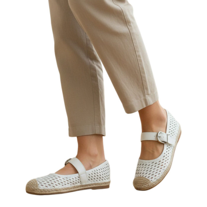 Espadrile N25-1765alb [2]