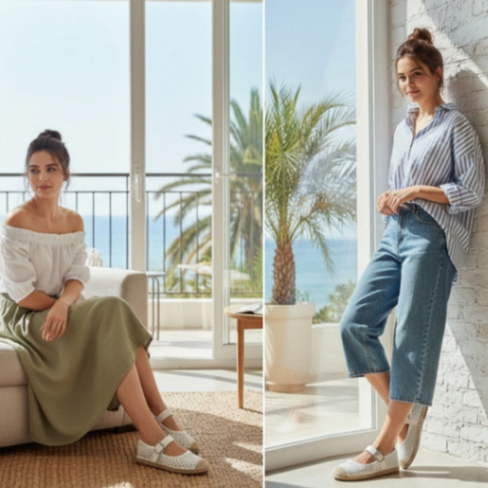 Espadrile N25-1765alb [4]