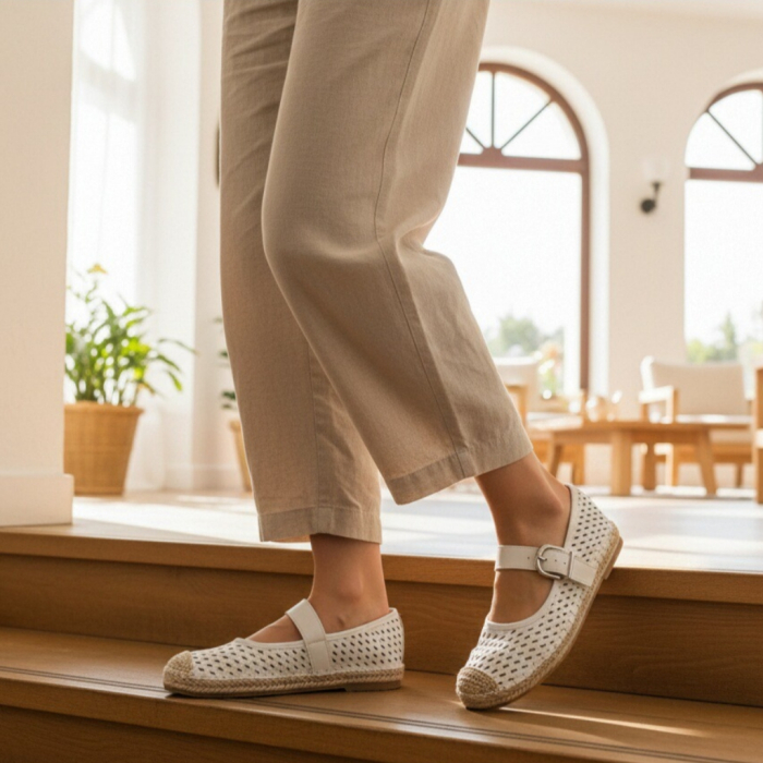 Espadrile N25-1765alb [6]