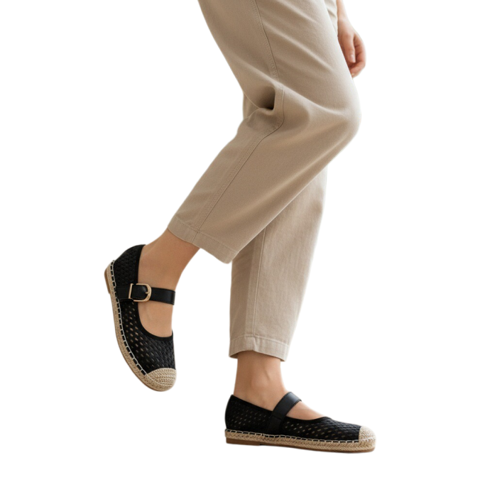 Espadrile N25-1765negru [2]