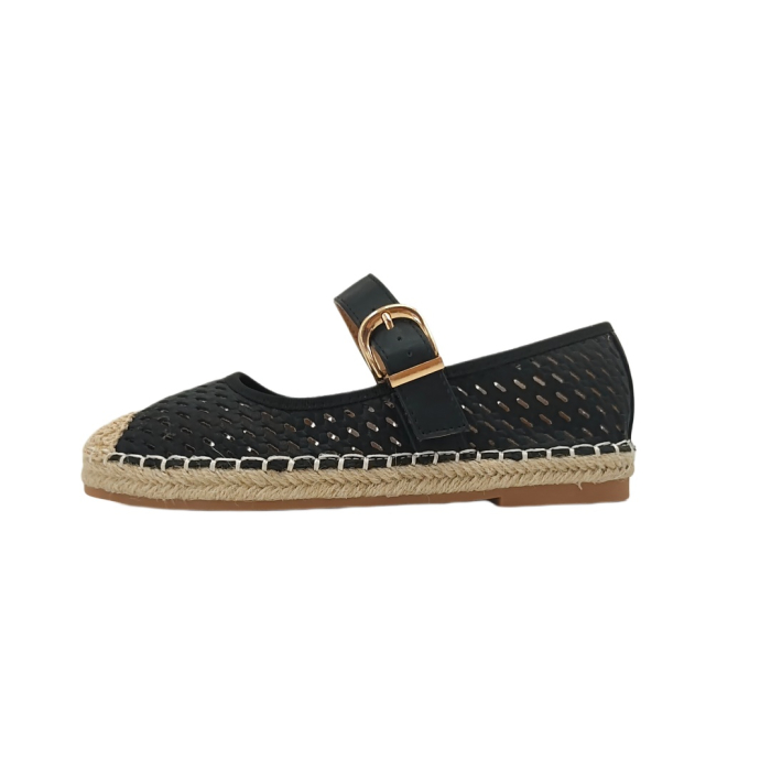 Espadrile N25-1765negru [3]