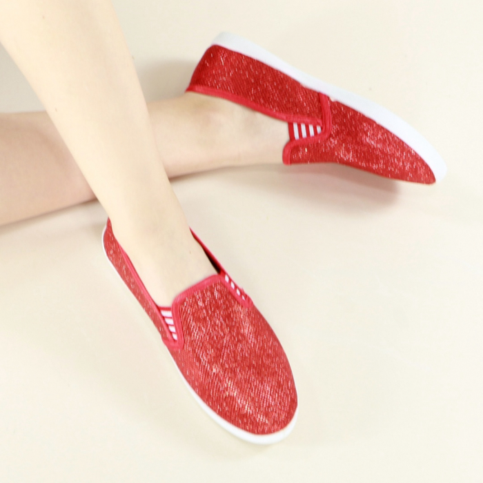 Espadrile ZJ-21rosu [3]