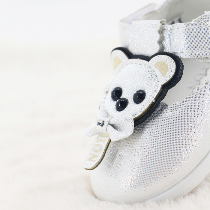 Pantofi F11alb [4]