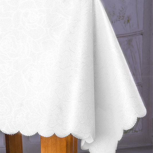 Fata de masa Jacquard alb FM-001 [6]