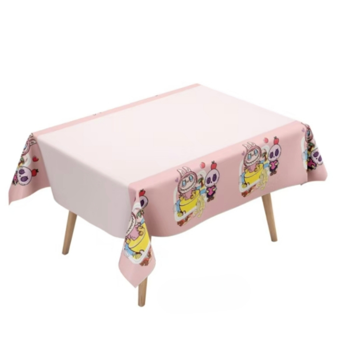 Fata de masa pentru petrecere ' model Labubu ' 183 x 137 cm 2260-2505 [1]