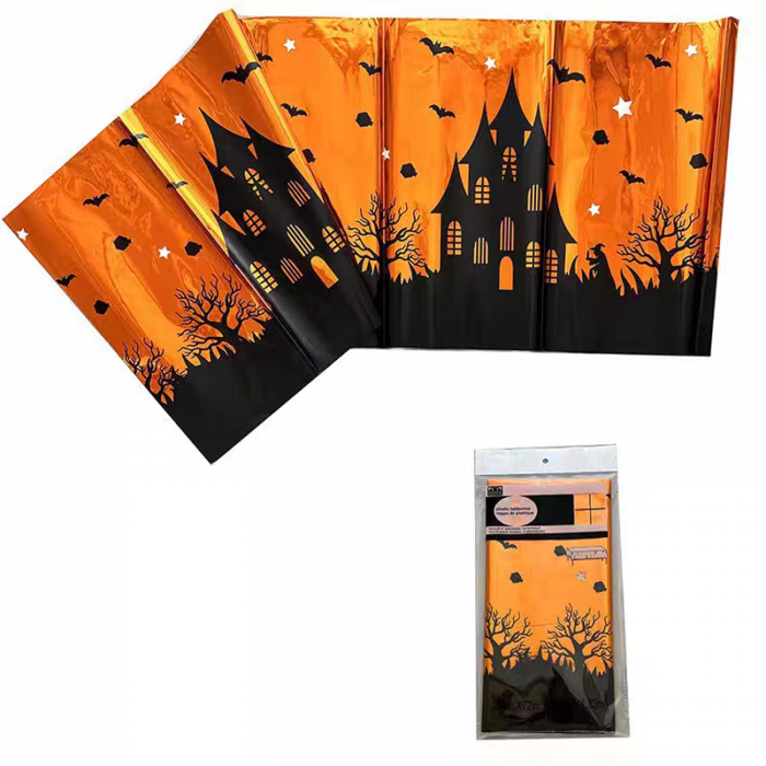 Fata de masa pentru petrecerea de ' Halloween ' 183 x 137 cm 2260-9B [2]