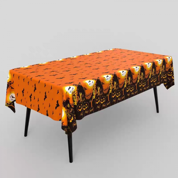 Fata de masa pentru petrecerea de ' Halloween ' 183 x 137 cm 2260-9C [4]