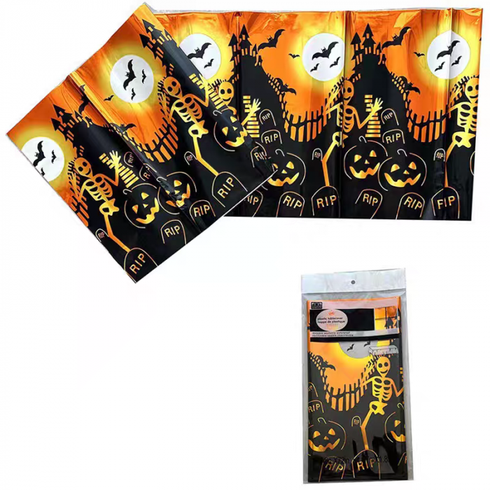 Fata de masa pentru petrecerea de ' Halloween ' 183 x 137 cm 2260-9C [3]
