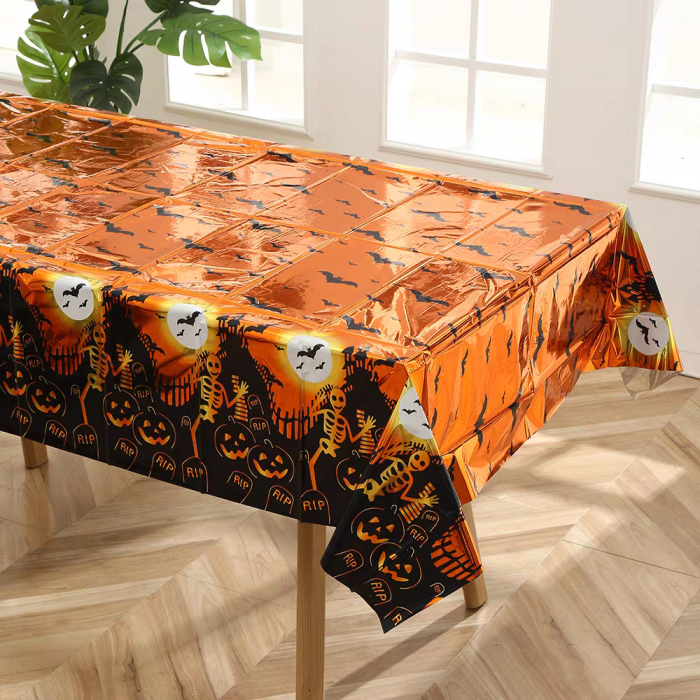 Fata de masa pentru petrecerea de ' Halloween ' 183 x 137 cm 2260-9C [2]