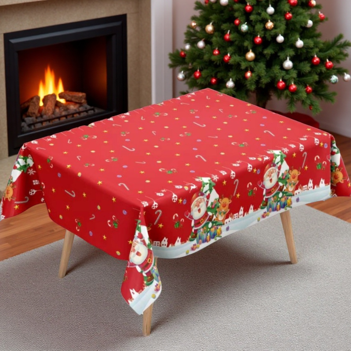 Fata de masa tematica, model Craciun 183 x 137 cm 2260-2502 [2]