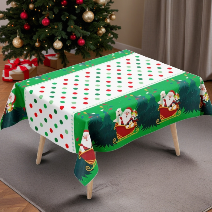 Fata de masa tematica, model Craciun 183 x 137 cm 2260-2504 [2]