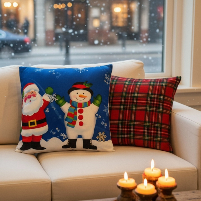 Fata de perna, model Craciun 45 x 45 cm 6220-2505 [8]