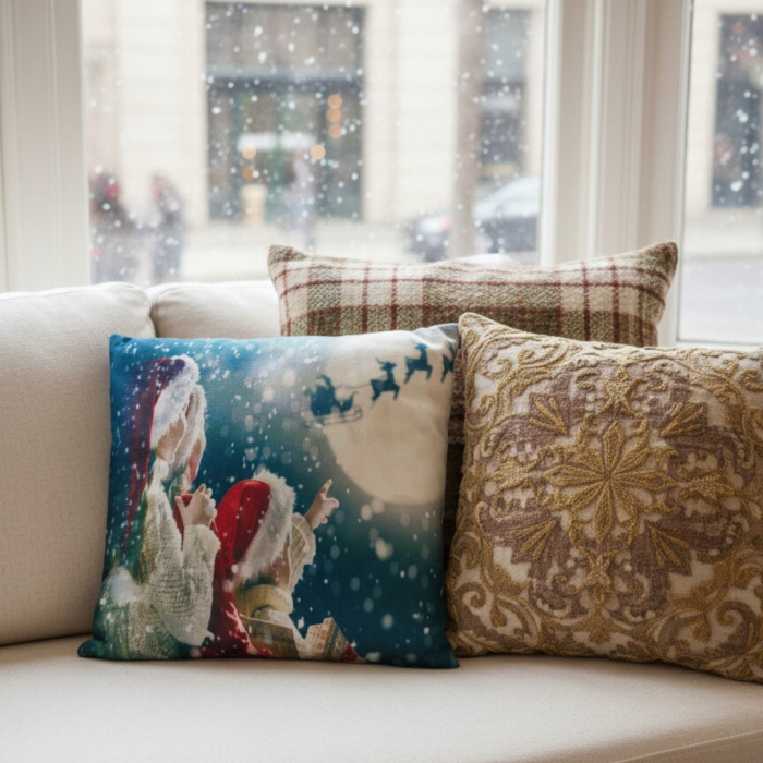 Fata de perna, model Craciun 45 x 45 cm 6220-2513 [7]