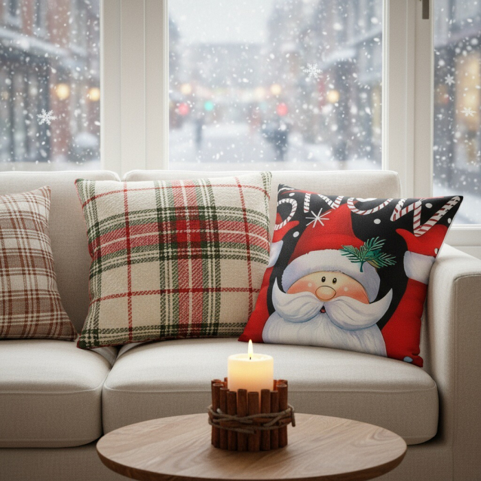 Fata de perna, model Craciun 45 x 45 cm 6220-2509 [8]