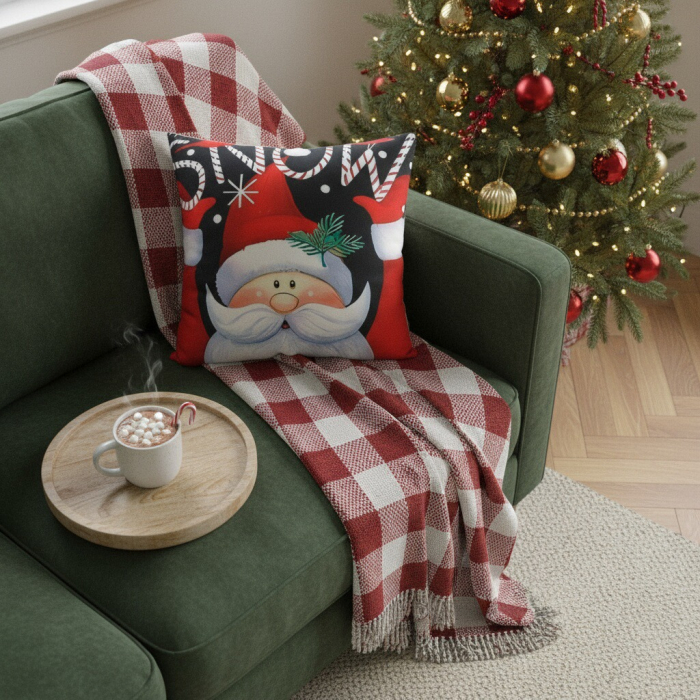 Fata de perna, model Craciun 45 x 45 cm 6220-2509 [6]