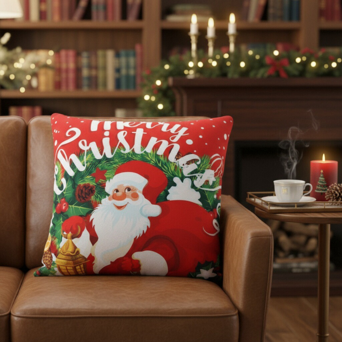 Fata de perna, model Craciun 45 x 45 cm 6220-2510 [12]