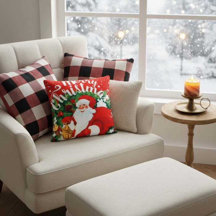 Fata de perna, model Craciun 45 x 45 cm 6220-2510 [8]