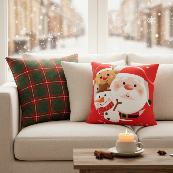 Fata de perna, model Craciun 45 x 45 cm 6220-2511 [6]