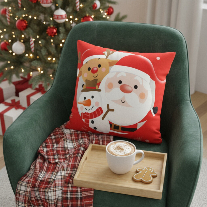 Fata de perna, model Craciun 45 x 45 cm 6220-2511 [10]