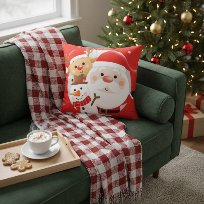 Fata de perna, model Craciun 45 x 45 cm 6220-2511 [9]