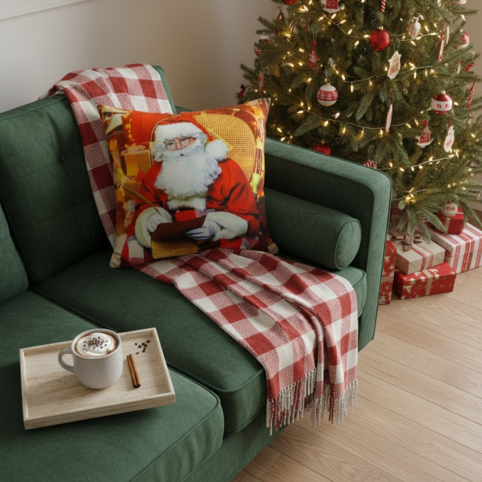 Fata de perna, model Craciun 45 x 45 cm 6220-2514 [5]