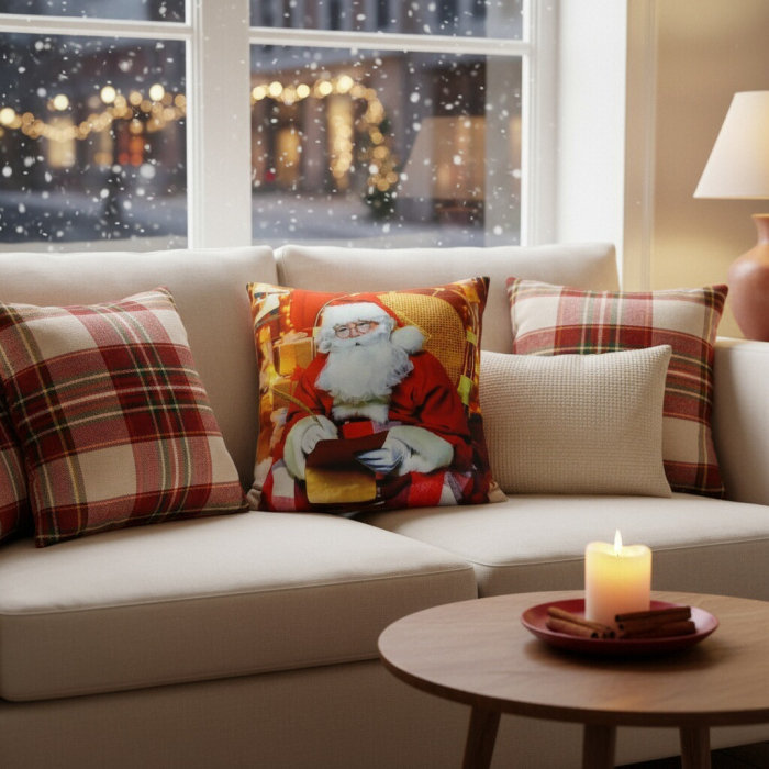 Fata de perna, model Craciun 45 x 45 cm 6220-2514 [10]