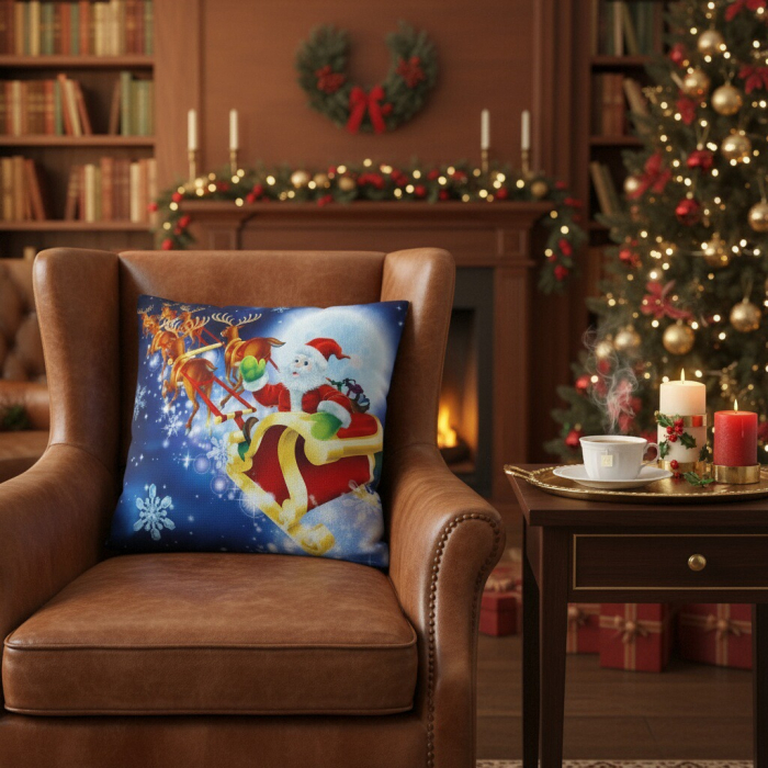 Fata de perna, model Craciun 45 x 45 cm 6220-2506 [12]