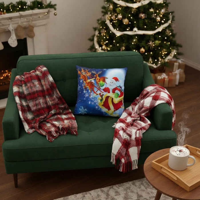 Fata de perna, model Craciun 45 x 45 cm 6220-2506 [3]