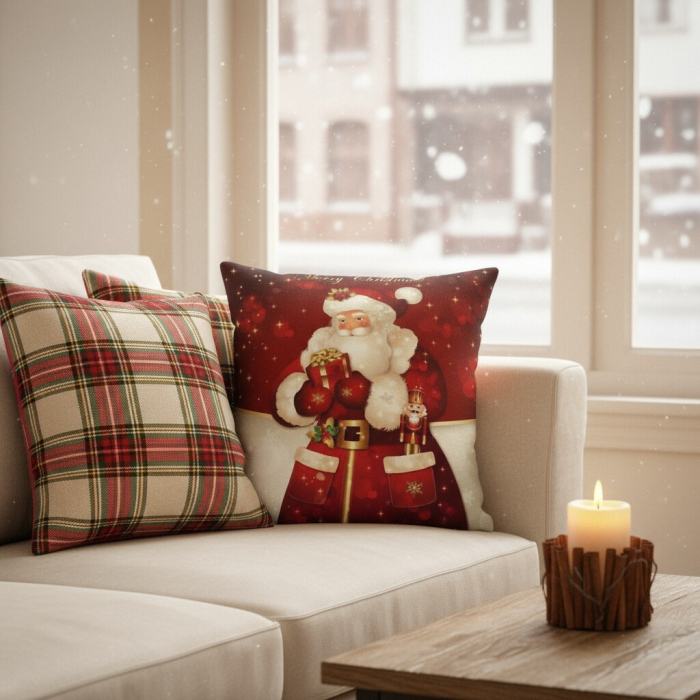 Fata de perna, model Craciun 45 x 45 cm 6220-30 [9]