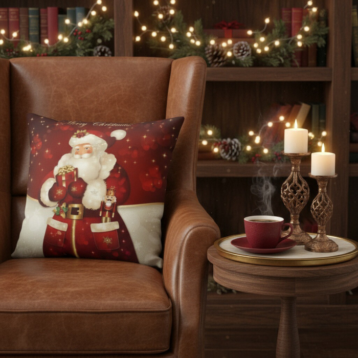 Fata de perna, model Craciun 45 x 45 cm 6220-30 [5]