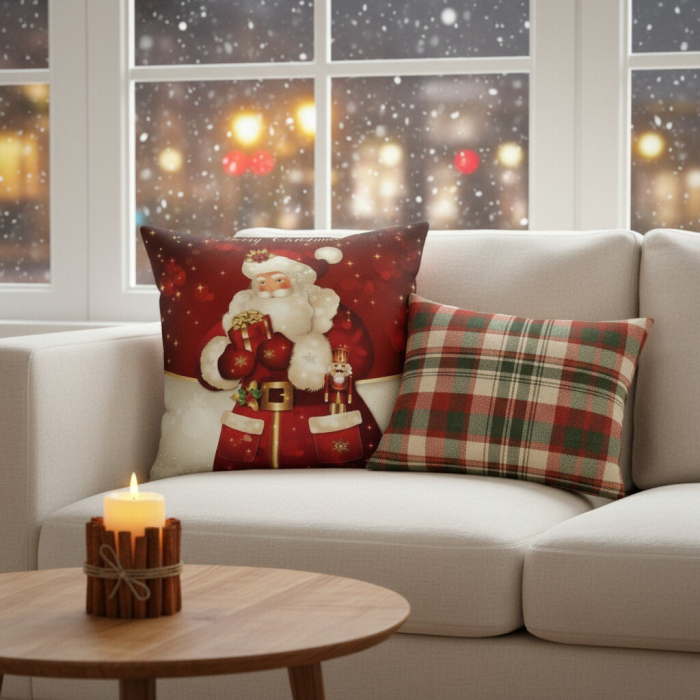 Fata de perna, model Craciun 45 x 45 cm 6220-30 [6]