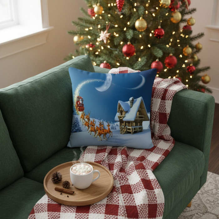 Fata de perna, model Craciun 45 x 45 cm 6220-31 [10]