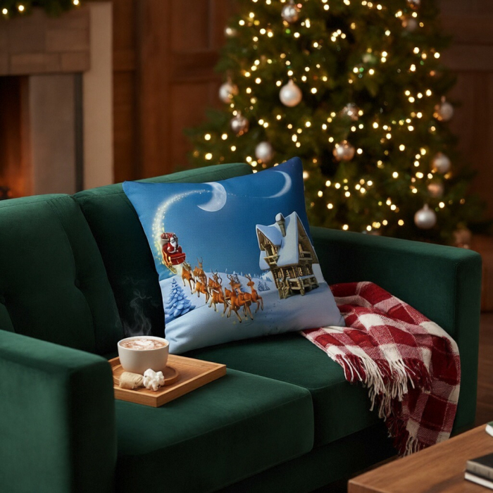 Fata de perna, model Craciun 45 x 45 cm 6220-31 [7]