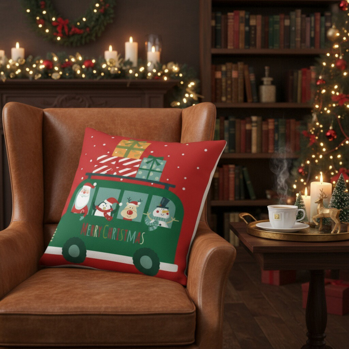 Fata de perna, model Craciun 45 x 45 cm 6220-33 [8]